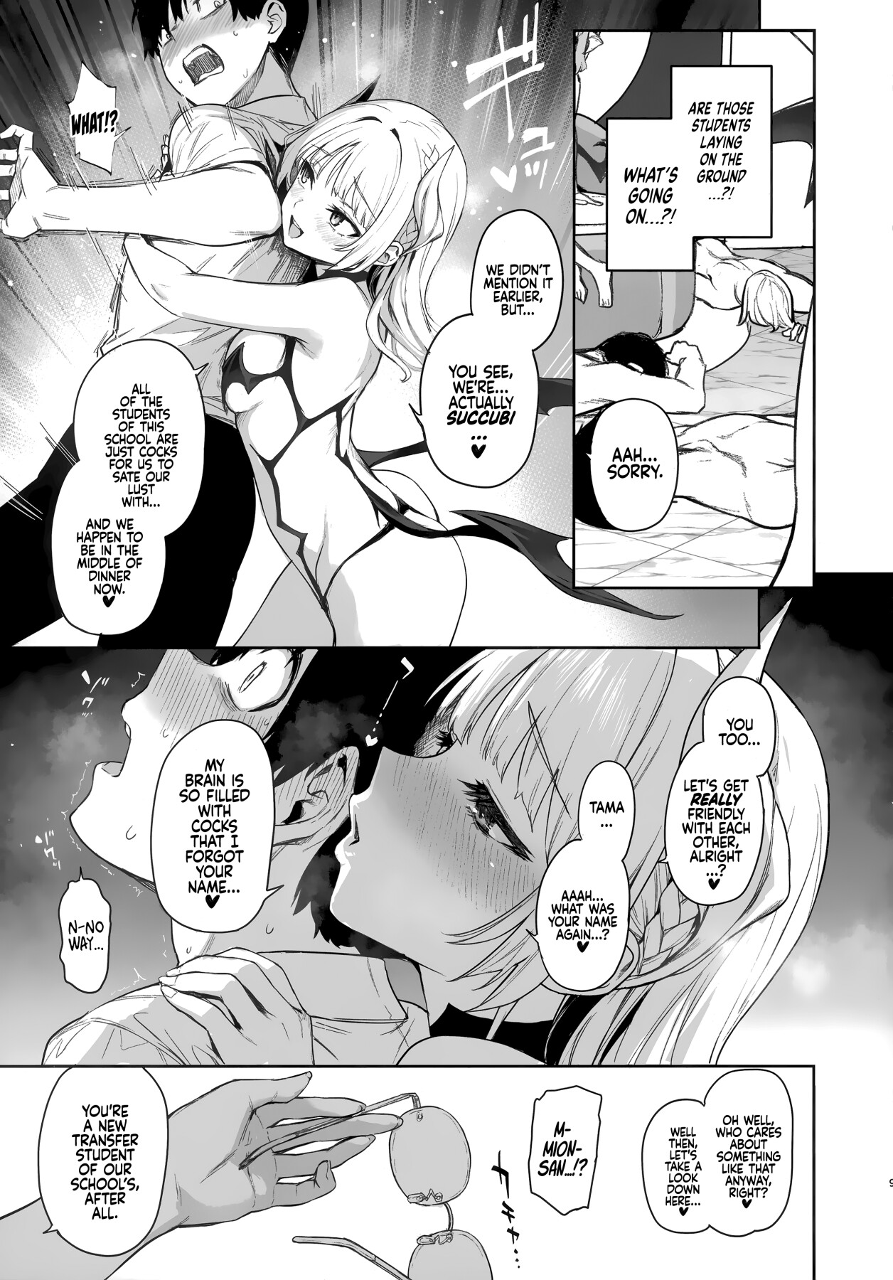 Hentai Manga Comic-Succubus Student Council Milking Club-Read-9